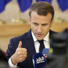 El presidente de Francia, Emmanuel  Macron.-/ OLIVIER MATTHYS (AP)