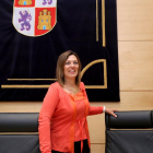La consejera de Agricultura y Ganadería y portavoz de la Junta de Castilla y León, Milagros Marcos, comparece para informar de los asuntos tratados en el Consejo de Gobierno.-ICAL