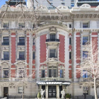Fachada de la casa que Carlos Slim ha puesto a la venta en Manhattan.-