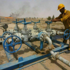 El pozo petrolífero de Bai Hassan, a 225 km de Bagdad.-AFP / MARWAN IBRAHIM (AFP)
