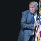 Donald Trump en una foto de archivo-