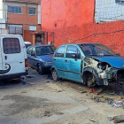 Uno de los ‘talleres’ inspeccionados en la operación de la Policía Municipal en la Zona Este (Delicias y las Flores).-E. M.