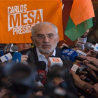 Carlos Mesa, candidato opositor a la presidencia de Bolivia.-EFE