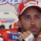 El piloto italiano Andrea Dovizioso antes del GP de Austria.-EMILIO PÉREZ DE ROZAS