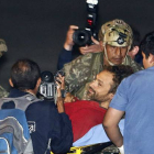 Tras 12 días herido en el interior de una cueva, por fin Cecilio López Tercero ha podido ver la luz.-Foto: EFE / STRINGER