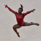 Simone Biles, en los Juegos de Río.-AFP