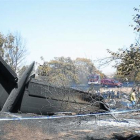 Imagen del avión de Spanair accidentado. /-EFE