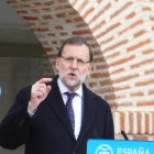Mariano Rajoy en un acto en Valladolid-Ical