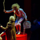 Una escena de ‘Circo de pulgas’ de la compañía Matarile Teatro.-RUBÉN VILANOVA