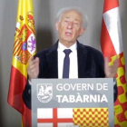 Discurso del presidente en el exilio de Tabarnia.-/ TABARNIA.ORG (YOUTUBE)