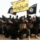 Miembros del grupo terrorista Estado Islámico. Miembros del grupo terrorista Estado Islámico.-EL PERIÓDICO