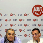 El secretario autonómico de la Federación de Servicios Públicos (FeSP) en UGT CyL, Tomás Pérez.-ICAL