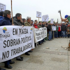 Los trabajadores del Grupo Tragsa secundan una nueva jornada de huelga y protestan frente a las Cortes de Castilla y León-Ical