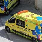 Ambulancias asistenciales de la Junta de Castilla y León. Imagen de archivo. E.M.