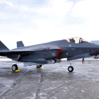 Un caza furtivo F-35A de la Fuerza de Autodefensa Aérea de Japón (JASDF).-EFE / EPA/JIJI PRESS