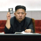 Kim Jong-un, en un acto en abril del 2013.-Foto: KCNA / REUTERS