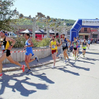 Participantes en la Legua de Megeces del Circuito de la Diputación.-E. M.