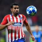 Diego Costa durante un partido del Atlético.-AFP