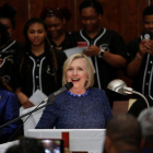 Hillary Clinton durante un evento de derechos humanos.-REUTERS