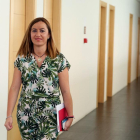 La viceportavoz del Grupo Parlamentario Socialista y vicesecretaria general del PSOE de Castilla y León, Virginia Barcones.-ICAL