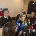 La consejera de Economía y Hacienda, Pilar del Olmo, informa sobre las gestiones en relación a Nissan.-ICAL