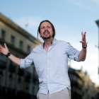 Pablo Iglesias, líder de Podemos-JUAN MEDINA