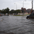 Inundaciones provocadas por la tromba de agua en Zamora.-ICAL