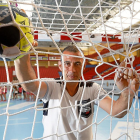 David Pisonero, entrenador del BM Atlético Valladolid-J.M. LOSTAU