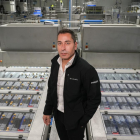 Javier Meléndez en la nueva fábrica de Patatas Meléndez en Medina del Campo.- J.M LOSTAU