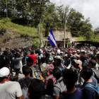 Caravana de migrantes atraviesa Guatemala-ESTEBAN BIBA (EFE)