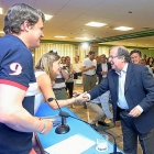lLíderes del PP en un acto reivindicativo sobre la A-76.-ICAL
