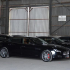 Coches Maserati enviados a Papúa Nueva Guinea para la cumbre de la APEC en noviembre del 2018.-REUTERS
