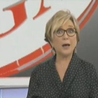 Inés Ballester, durante su desliz en Amigas y conocidas.-RTVE