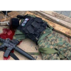 El enfrentamiento ocurrió después de que militares y efectivos de la Secretaría de Seguridad de Tamaulipas reforzaron la vigilancia en las gasolineras.-TWITTER