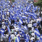 Manifestación contra Daniel Ortega, en Managua.-EFE / RODRIGO SURA