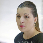 La presidenta de la ATA, Soraya Mayo, en la rueda de prensa.-Ical