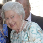 La reina Isabel II en Londres.-YUI MOK