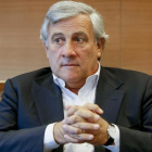 Antonio Tajani, durante la entrevista.-PARLAMENTO EUROPEO / MATHIEU CUGNOT