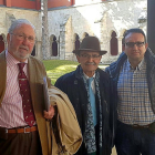 Iturmendi, Garrido y Prieto en Burgos antes de presentar su proyecto en la Diputación-LEONARDO DE LA FUENTE