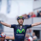 Alejandro Valverde sentencia al esprint.-EFE