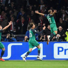 Lucas Moura celebra su tercer gol, que lleva al Tottenham a la final de la Champions.-REUTERS / PIROSCHKA VAN DE WOUW