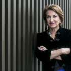 Entrevista en Barcelona con la experta en tráfico de personas, Loretta Napoleoni.-JOAN PUIG