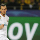 Gareth Bale en un partido de Champions League frente al Borussia Dortmund.-MICHAEL PROBST