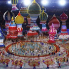 Gala de inauguración de los 22º Juegos Olímpicos de Invierno, en el estadio olímpico de Sochi (Rusia), en el 2014.-