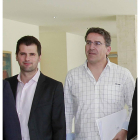 Luis Tudanca y Tomás Blanco en una reunión convocada por el Secretario General del PSOE-J.M.Lostau