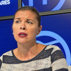 La senadora popular, Clara San Damián.-JOSE LUIS LEAL
