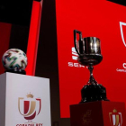 Escenario del sorteo de la primera eliminatoria de Copa del Rey.-EFE