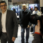 Patxi López, en la sede del PSOE en Ferraz, el pasado 23 de octubre.-JOSE LUIS ROCA