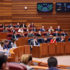 Votación en el Pleno de las Cortes de Castilla y León-ICAL