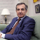 Alberto Caballero, director de la Fundación del Instituto de Ciencias de la Salud, e n la sede en Soria.-MARIO TEJEDOR